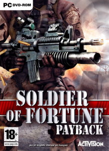 Soldier of Fortune Payback pc save game 100% & unlocker